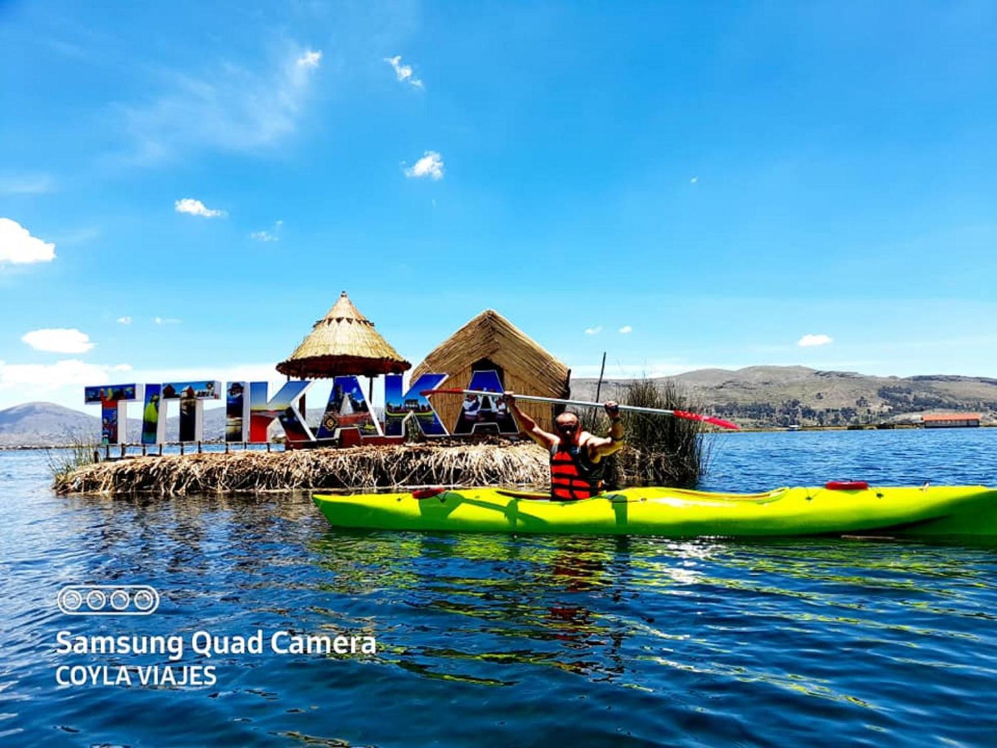 Hotel Uros Aruma-Uro On Uros Floating Islands Puno Exterior foto